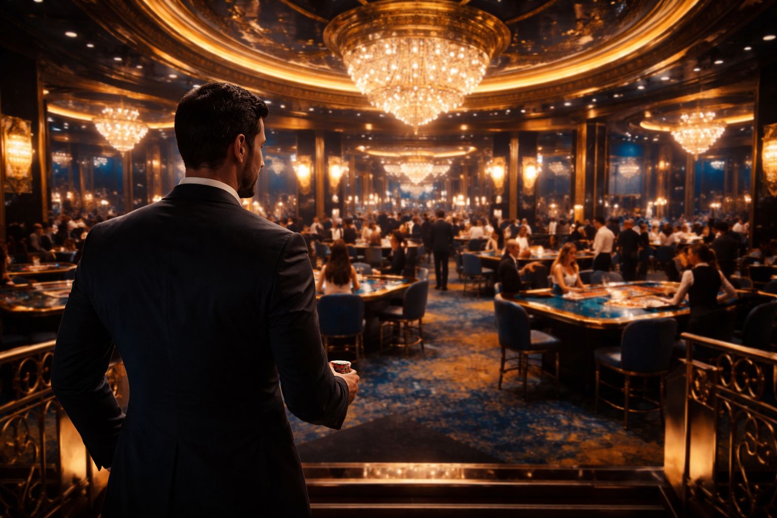 MR88801 — Your First Look At A Well-Organized Casino Lobby